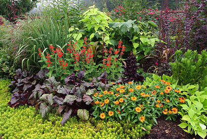 DIY flower bed designs flower garden ideas flowering gardening plants designs ideas and online 2015 photo gallery