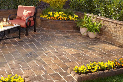 Patio Pavers Pictures and Easy Design Ideas Pictures of best patio pavers how to install lay build designs ideas and photos