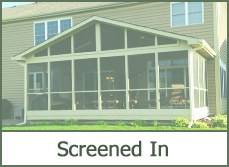 Screened in Porch Screened in Porch